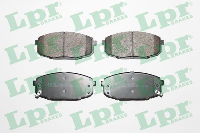 LPR 05P1375 Колодки тормозные передние дисковые в наличии Николаев