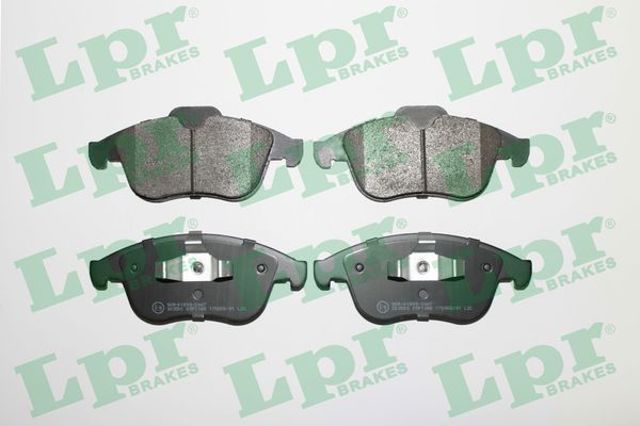 Колодки тормозные передние дисковые 05P1388 LPR
