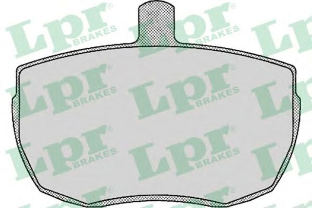 Колодки передние 05P140 LPR