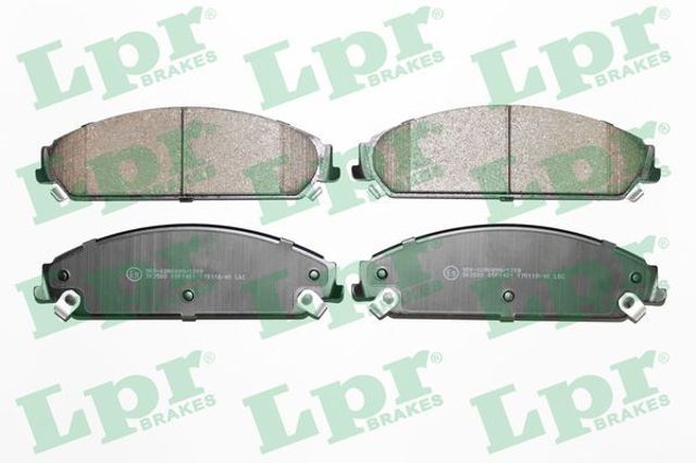 LPR 05P1401 Колодки тормозные передние дисковые в наличии Каменское