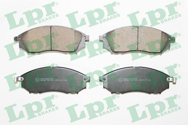 05P1406 LPR Колодки тормозные передние дисковые купить в Черкассы