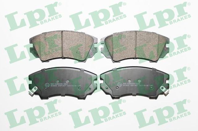 Тормозные колодки 05P1467 LPR