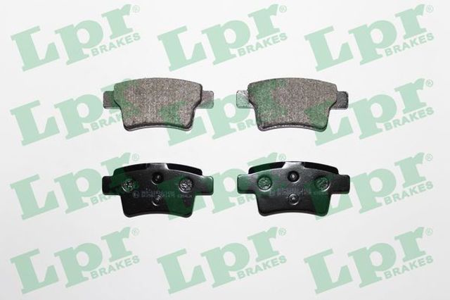 Колодки тормозные задние, дисковые 05P1475 LPR