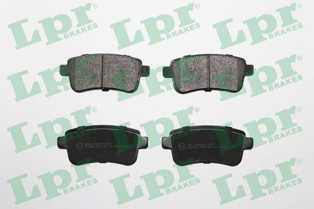 Колодки тормозные дисковые комплект 05P1484 LPR