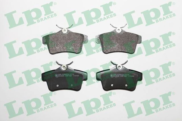 Задние дисковые колодки 05P1567 LPR