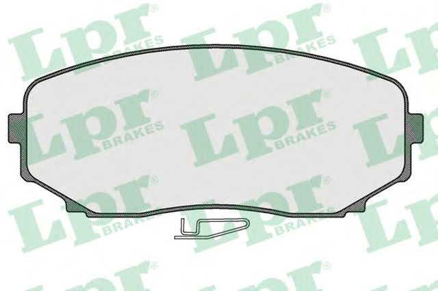 05P1573 LPR Передние тормозные колодки купить в Житомир