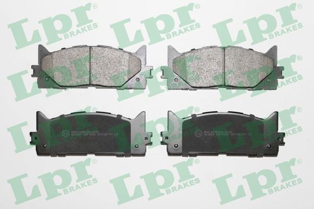 LPR 05P1593 Колодки тормозные передние дисковые в наличии Винница
