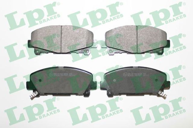 Колодки тормозные передние дисковые 05P1607 LPR