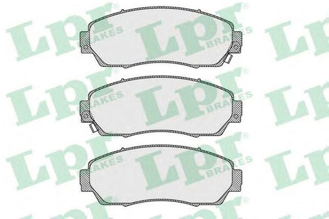 LPR 05P1634 Передние тормозные колодки в наличии Киев