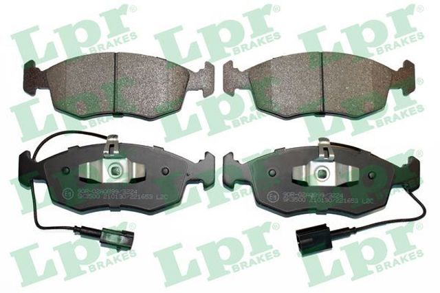 LPR 05P1653 Передние тормозные колодки в наличии Черновцы