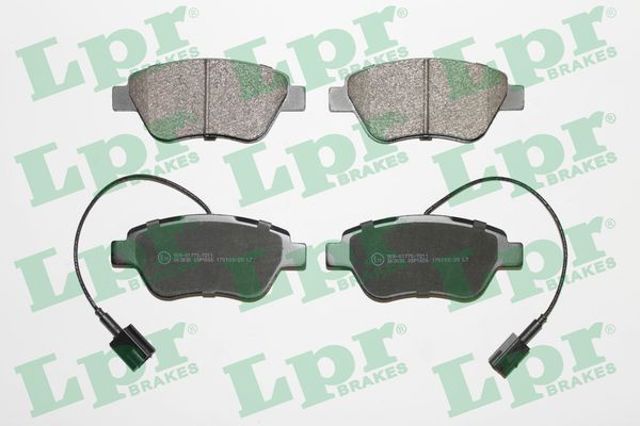 Колодки передние 05P1656 LPR