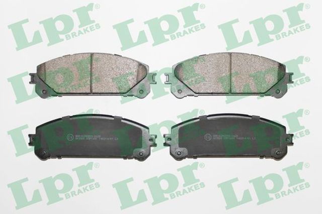 LPR 05P1691 Колодки тормозные передние дисковые в наличии Каменское