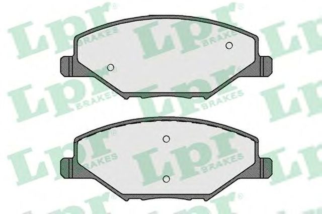 05P1795 LPR Передние тормозные колодки купить в Ирпень