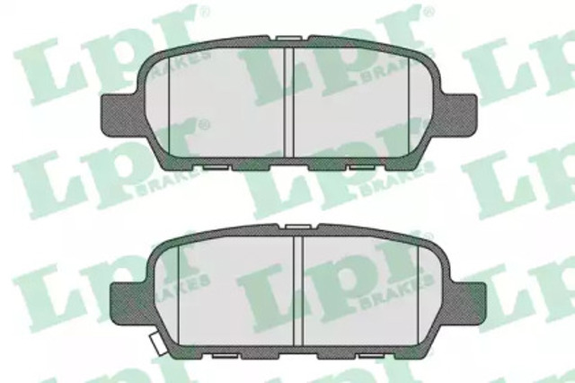 Колодки дисковые  05P1839 LPR
