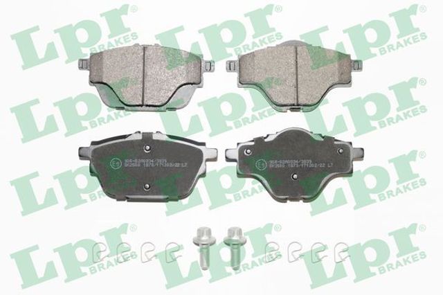 Задние дисковые колодки 05P1873 LPR