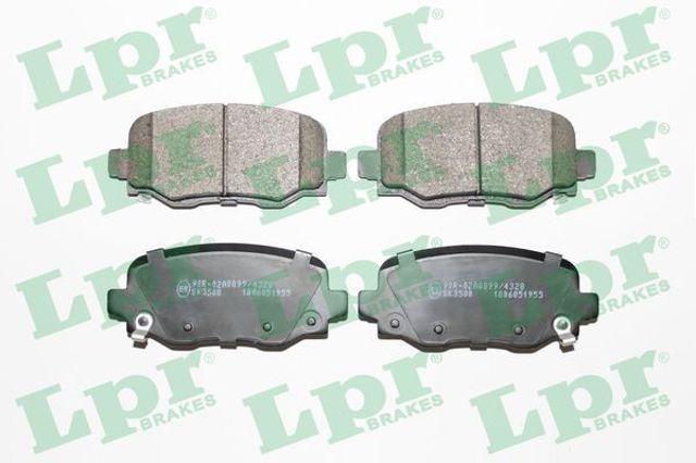 Колодки дисковые  05P1955 LPR