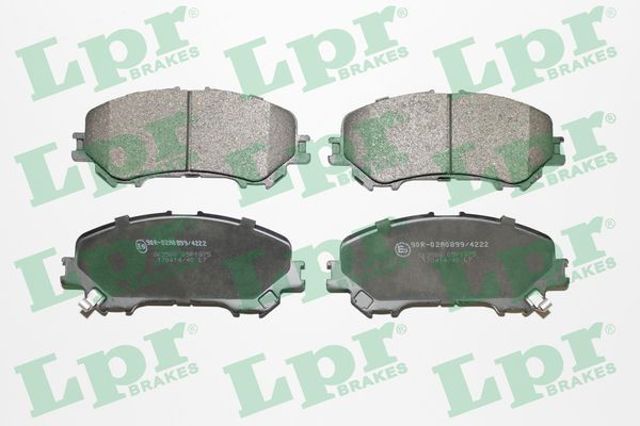LPR 05P1975 Колодки тормозные передние дисковые в наличии Черкассы