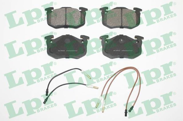 Колодки тормозные 05P201 LPR