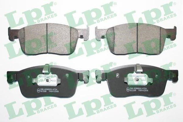 Колодки тормозные дисковые комплект 05P2030 LPR
