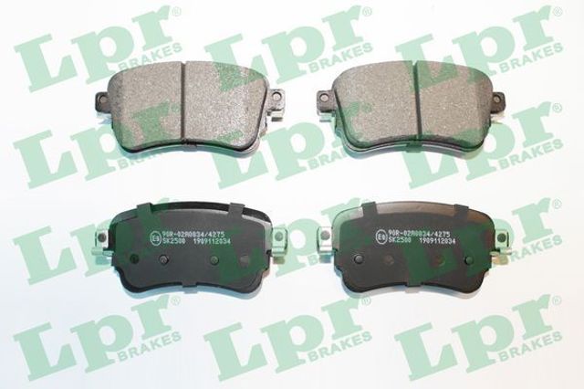 Колодки на тормоз задний дисковый 05P2034 LPR