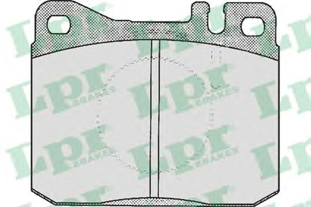 Тормозные колодки 05P211 LPR