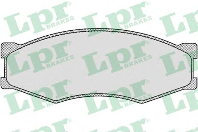 Колодки тормозные 05P264 LPR