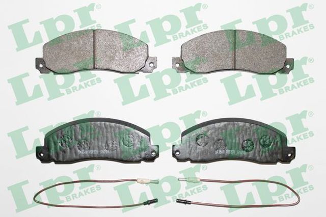 LPR 05P278 Колодки тормозные передние дисковые в наличии Кривой Рог