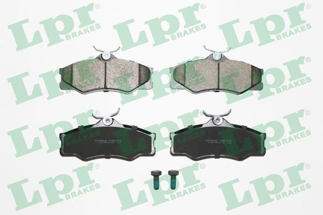 Колодки тормозные передние дисковые 05P325 LPR