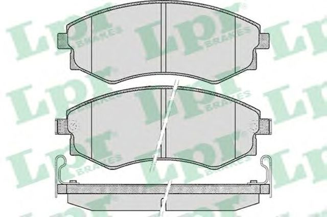 Колодки тормозные 05P348 LPR