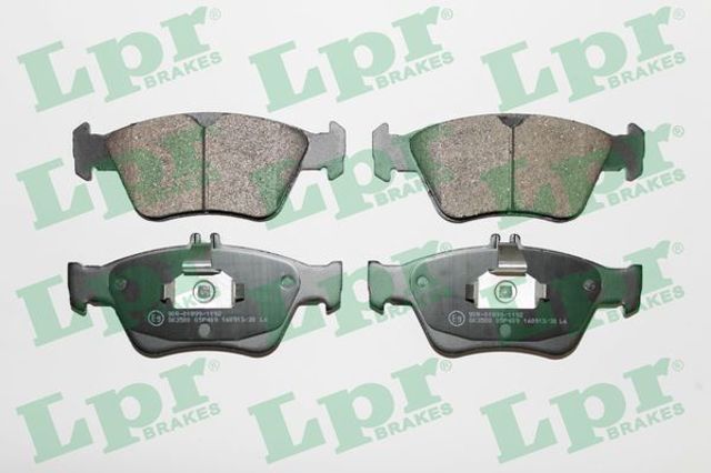 LPR 05P409 Колодки тормозные передние дисковые в наличии Каменское