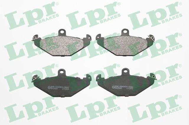 Колодки на тормоз задний дисковый 05P427 LPR