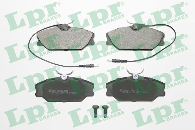 Колодки тормозные дисковые комплект 05P445 LPR
