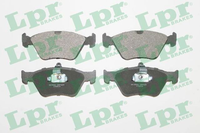 Колодки тормозные передние дисковые 05P465 LPR
