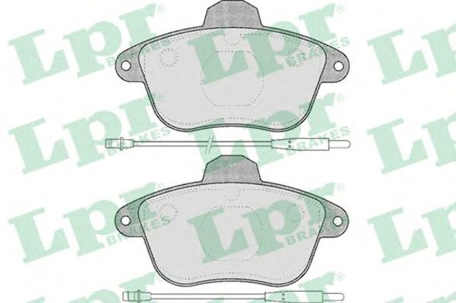 Колодки тормозные 05P478 LPR
