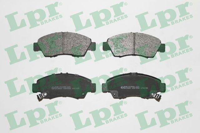 Колодки тормозные передние дисковые 05P558 LPR