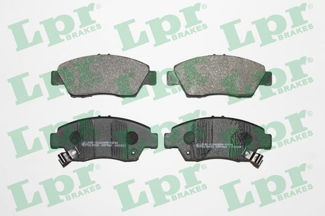 Колодки тормозные передние дисковые 05P564 LPR