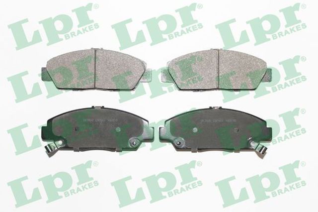 Колодки тормозные дисковые комплект 05P567 LPR