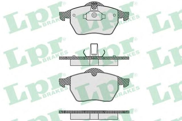 Тормозные колодки 05P635 LPR