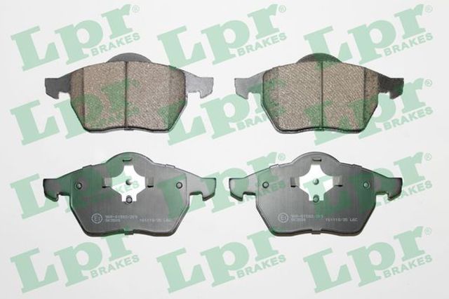 Передние тормозные колодки 05P639 LPR