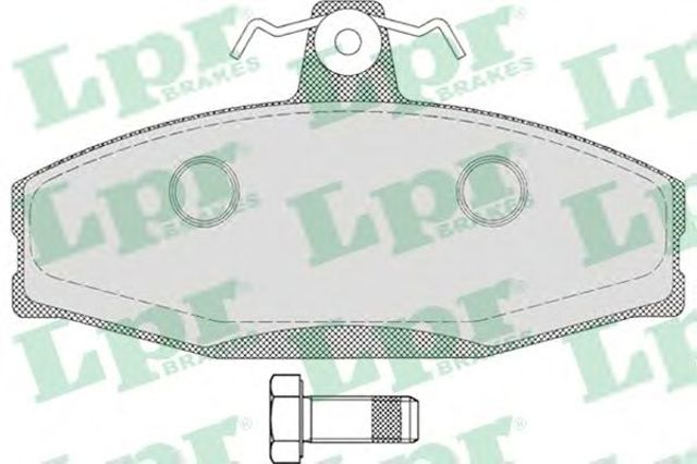 Колодки передние 05P651 LPR