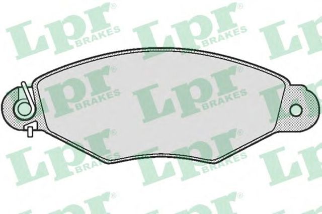 Колодки 05P661 LPR
