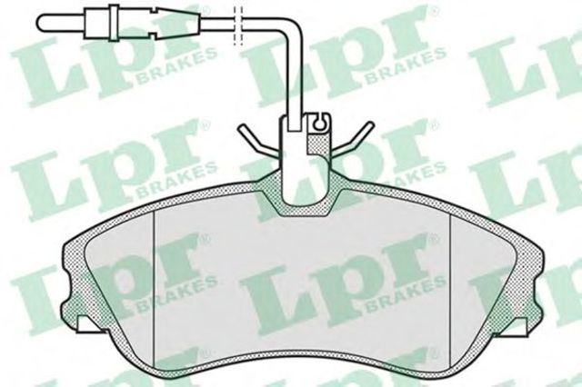 LPR 05P683 Колодки тормозные передние дисковые в наличии Сумы