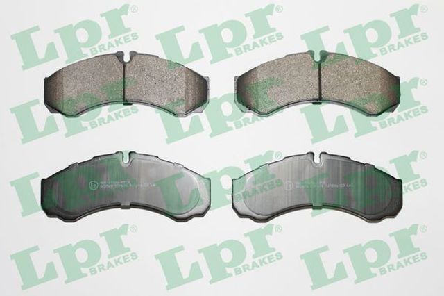Задние колодки 05P684 LPR