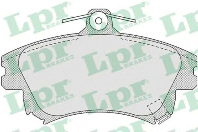 Колодки тормозные 05P711 LPR