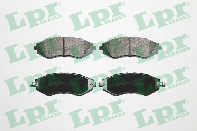 LPR 05P729 Колодки тормозные передние дисковые в наличии Черкассы