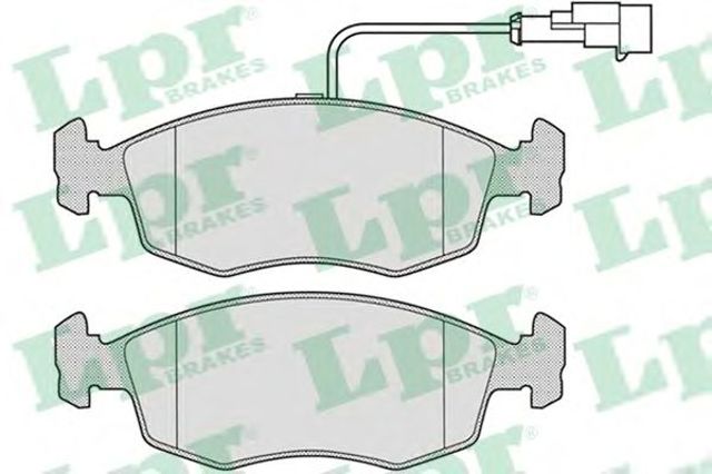 Тормозные колодки 05P755 LPR