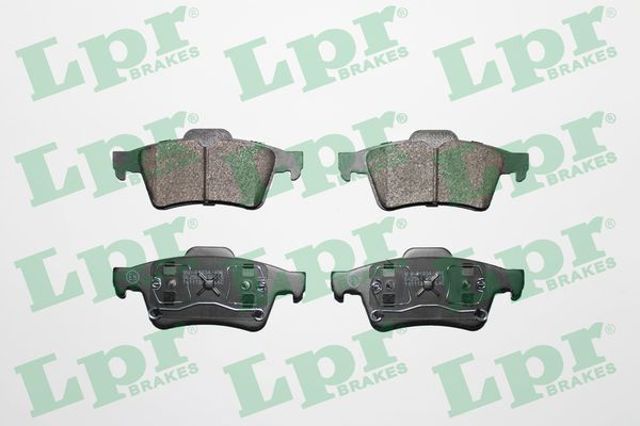 LPR 05P815 Колодки тормозные задние дисковые в наличии Каменское