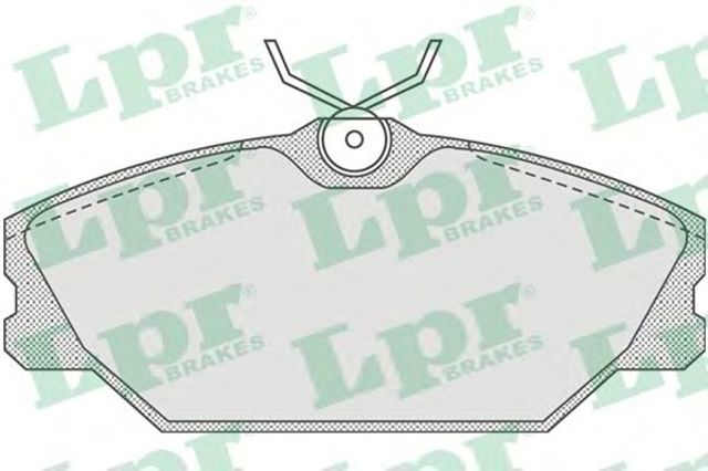 05P816 LPR Передние тормозные колодки купить в Кривой Рог