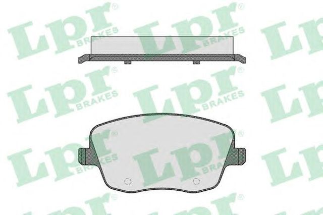 Колодки 05P817 LPR