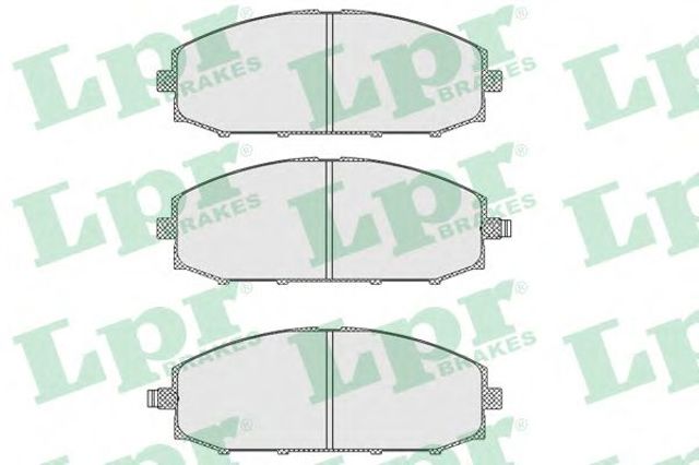 Колодки тормозные передние дисковые 05P845 LPR